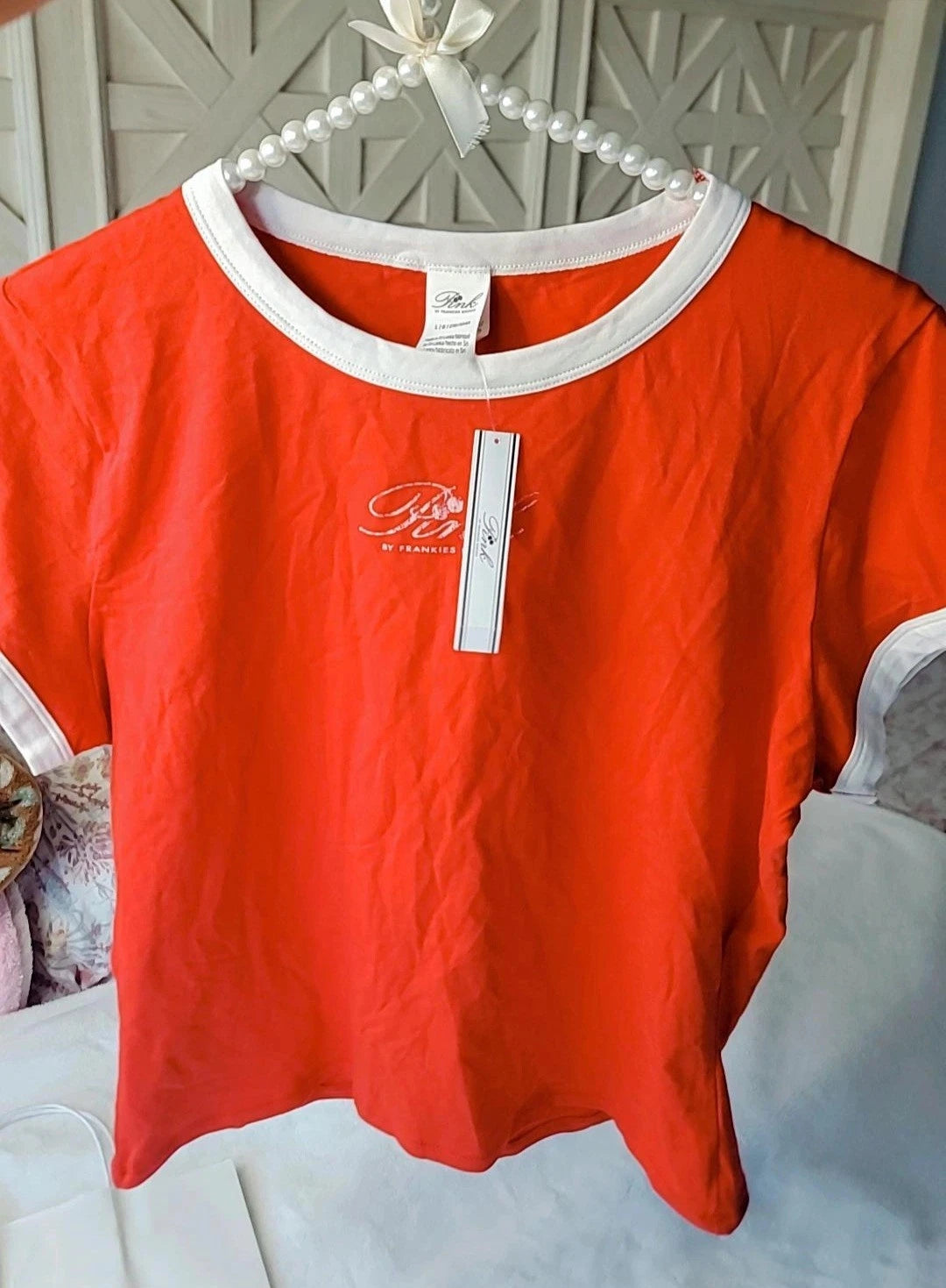 Victoria´s Secret, Pink Black T-Shirt, collection By Frankies Limited Edition