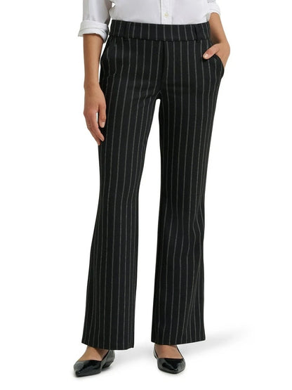 Pantalones casuales Lee para mujer, color negro