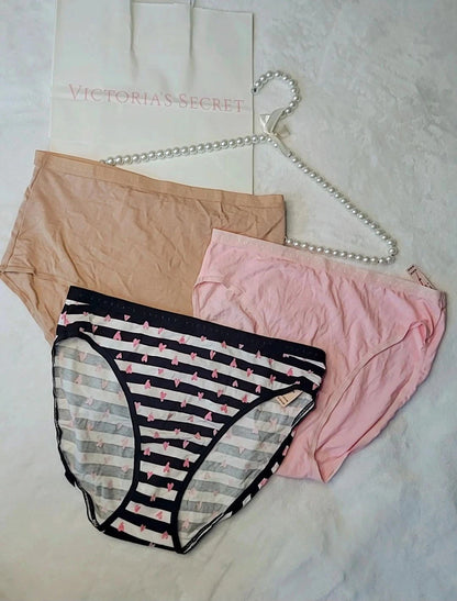 Conjunto de 3 bragas de Victoria's Secret