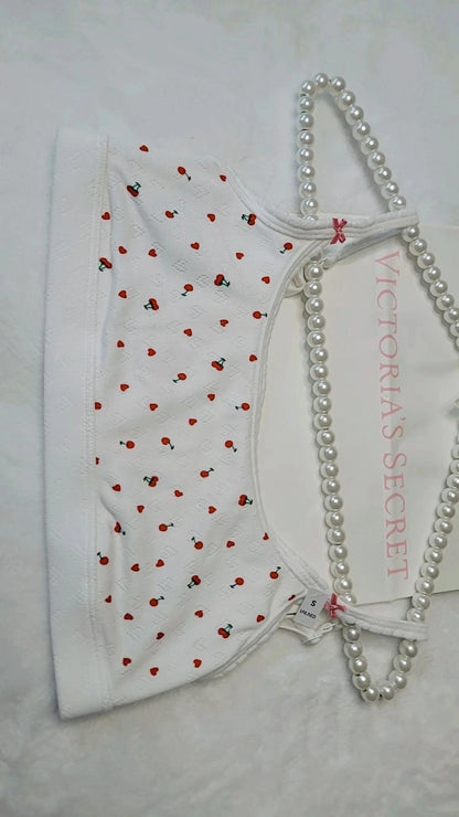 Sujetador Victoria's Secret PINK color cereza para mujer