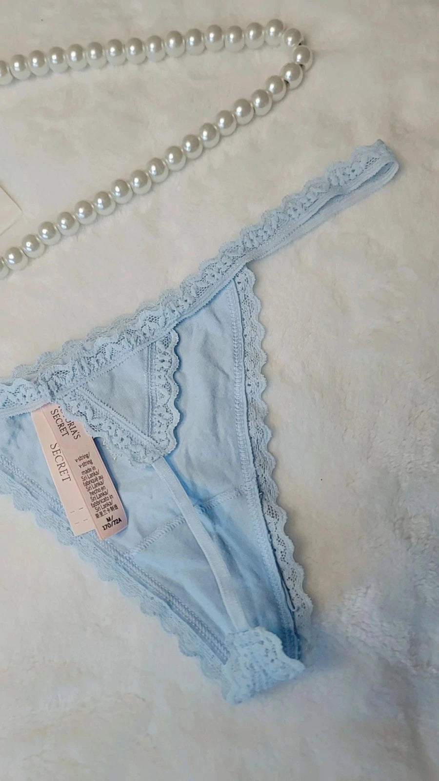 Victoria's Secret Panti V-String, encaje Randa