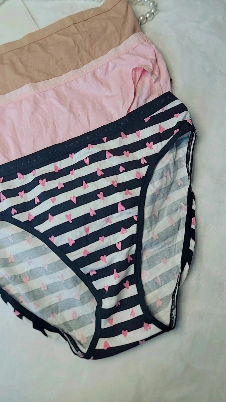 Conjunto de 3 bragas de Victoria's Secret