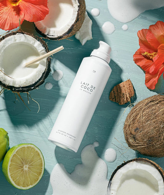 Le Monde Gourmand, Mousse Corporal Lait de Coco 6,7 Fl oz