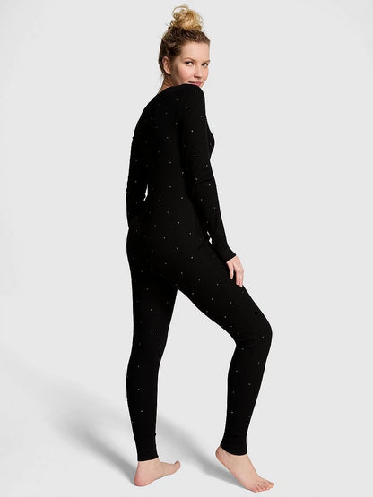 Mono térmico largo Victoria's Secret PINK Sleep with Glitter