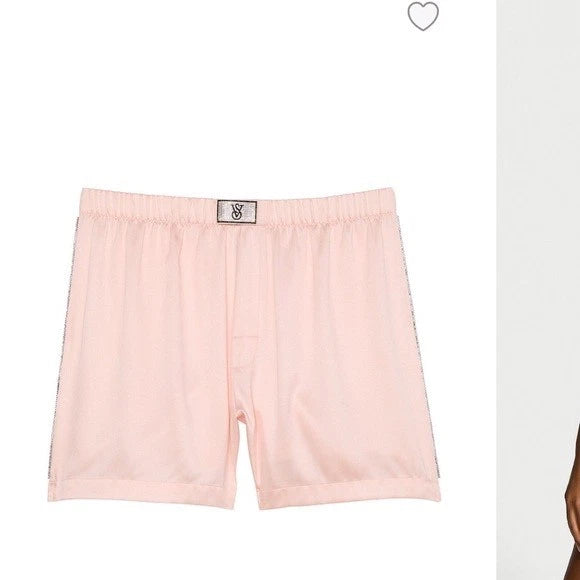 Shorts de pijama de satén brillante de Victoria's Secret