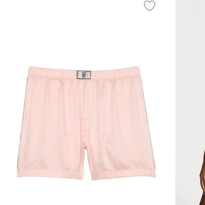 Shorts de pijama de satén brillante de Victoria's Secret