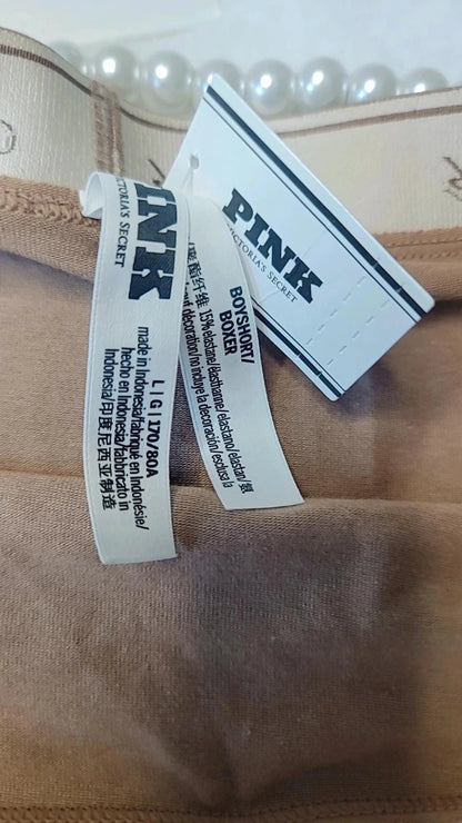 Braguita tipo bóxer Victoria's Secret PINK con logo de perro