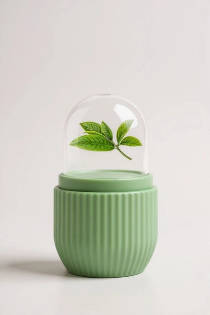 Masajeador de rodillo con cubitos de hielo para rostro, ojos y cuello. Acondiciona y cuida la piel de forma natural.