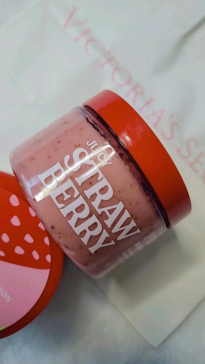 Exfoliante corporal Victoria's Secret PINK con extracto de fresa y escualano, 283 g