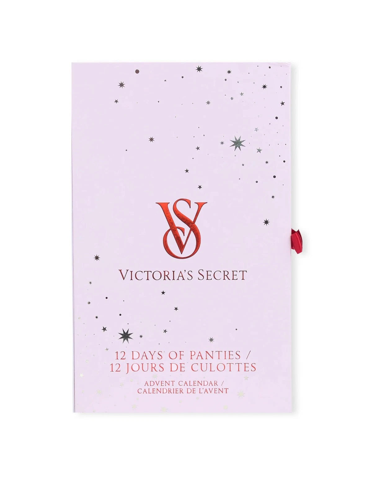 Calendário do Advento da Victoria's Secret com 12 calcinhas, edição limitada. Biquíni.