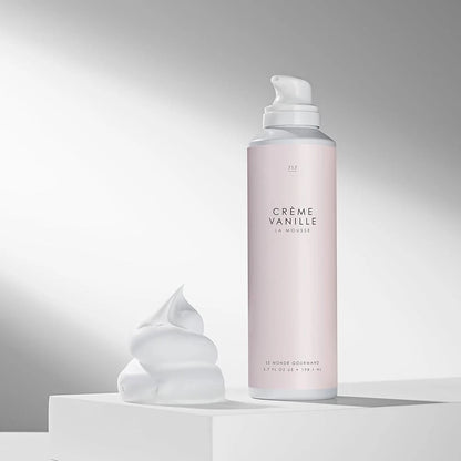 Le Monde GOURMAND, Mousse corporal en crema de vainilla, 6,7 onzas líquidas