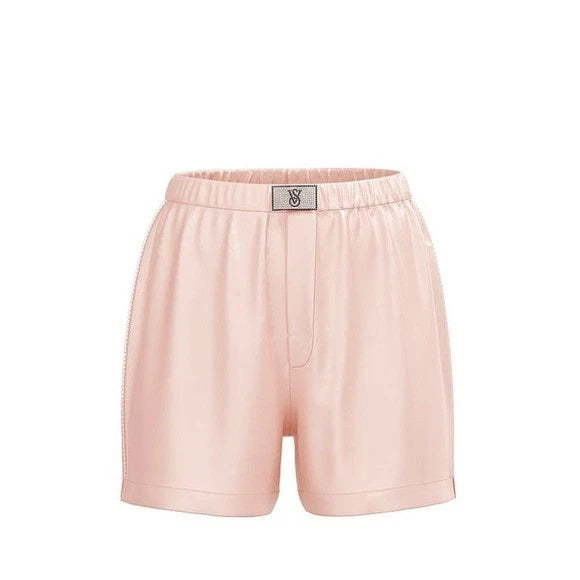 Shorts de pijama de satén brillante de Victoria's Secret