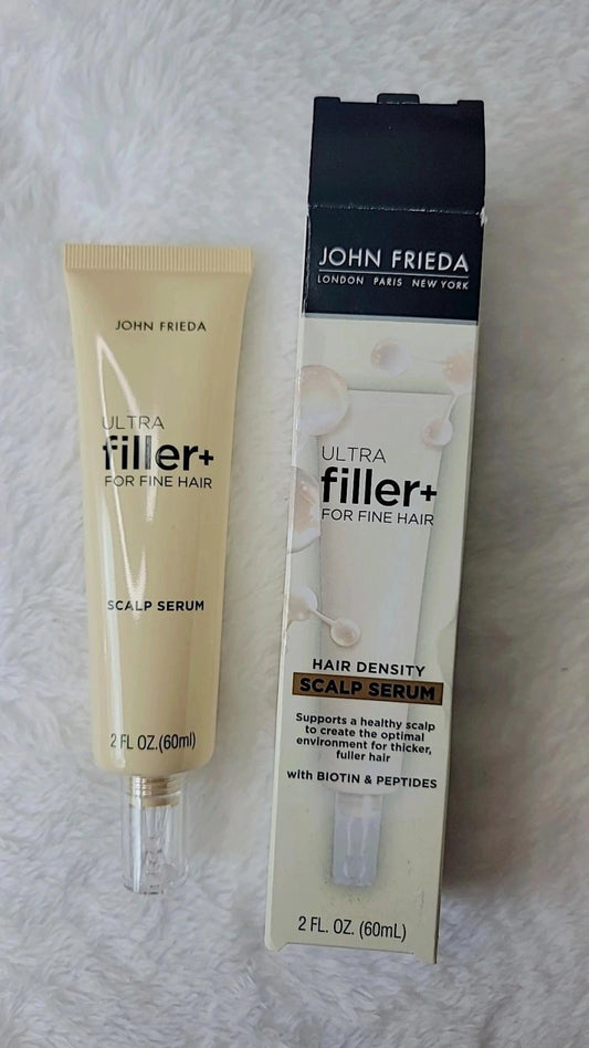 Jhon Frieda Ultra Filter + Sérum para o Couro Cabeludo Fino, com Biotina e Peptídeos