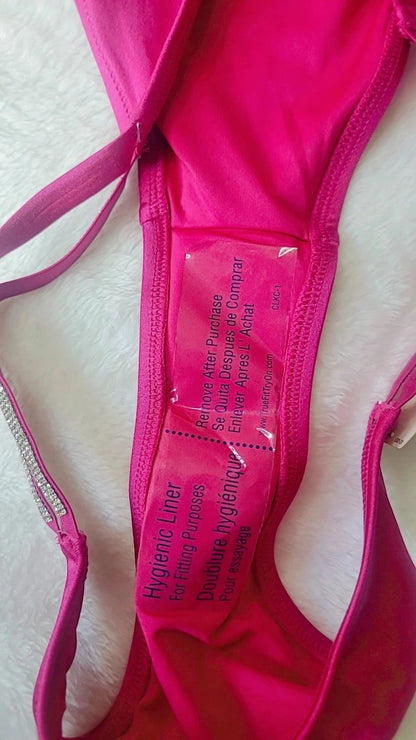 Biquíni feminino Victoria's Secret Very Sexy Shine, top tamanho P, calcinha tamanho M