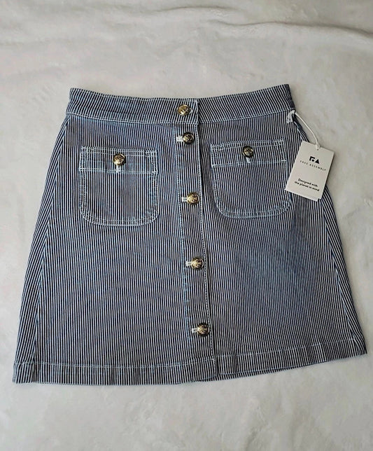 Saia mini feminina de montagem gratuita, jeans azul