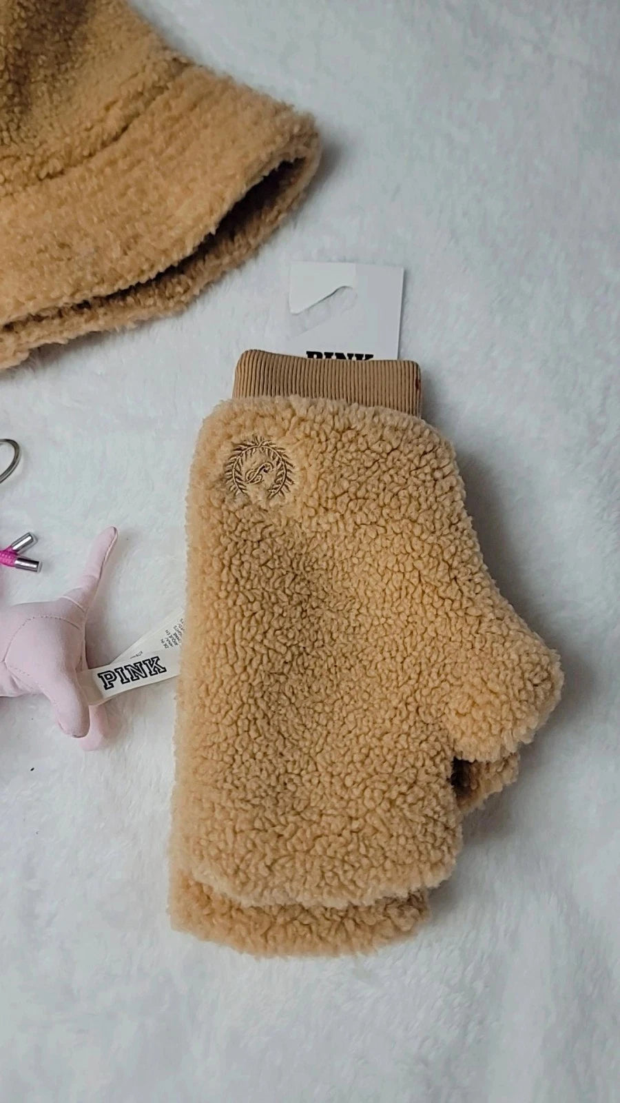 Conjunto de inverno de 5 peças da Victoria's Secret PINK, edição limitada, suéter.