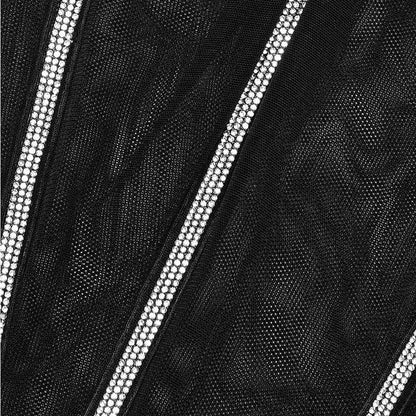 Top corset transparente com glitter da Victoria's Secret