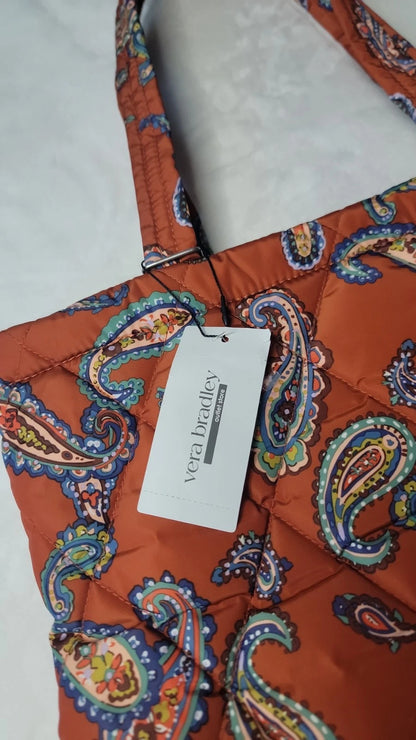 Vera BRADLEY, Bolsa pequena North South Tote, reversível