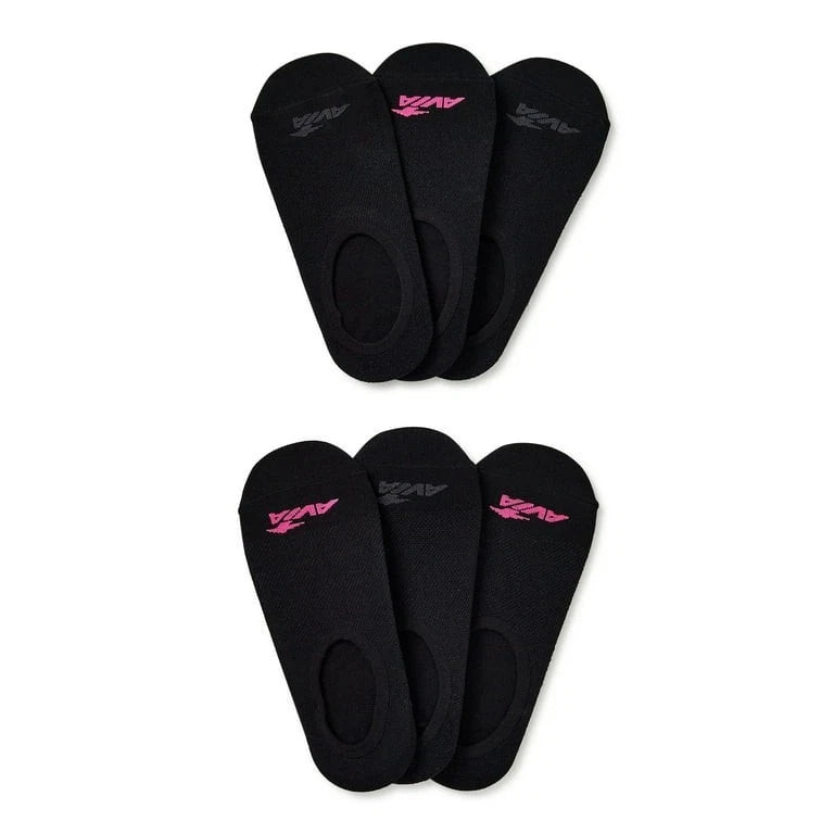 Calcetines ligeros de alto rendimiento para mujer Avia, ideales para interiores, paquete de 10 unidades, talla 10/12