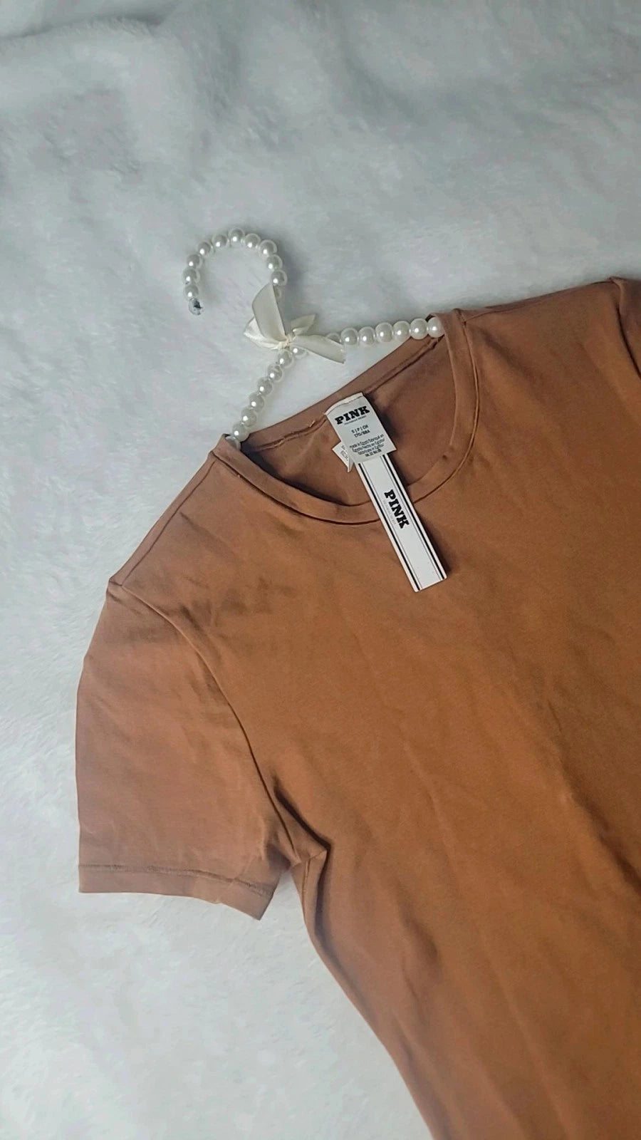 Blusa rosa de Victoria's Secret para mujer, elástica