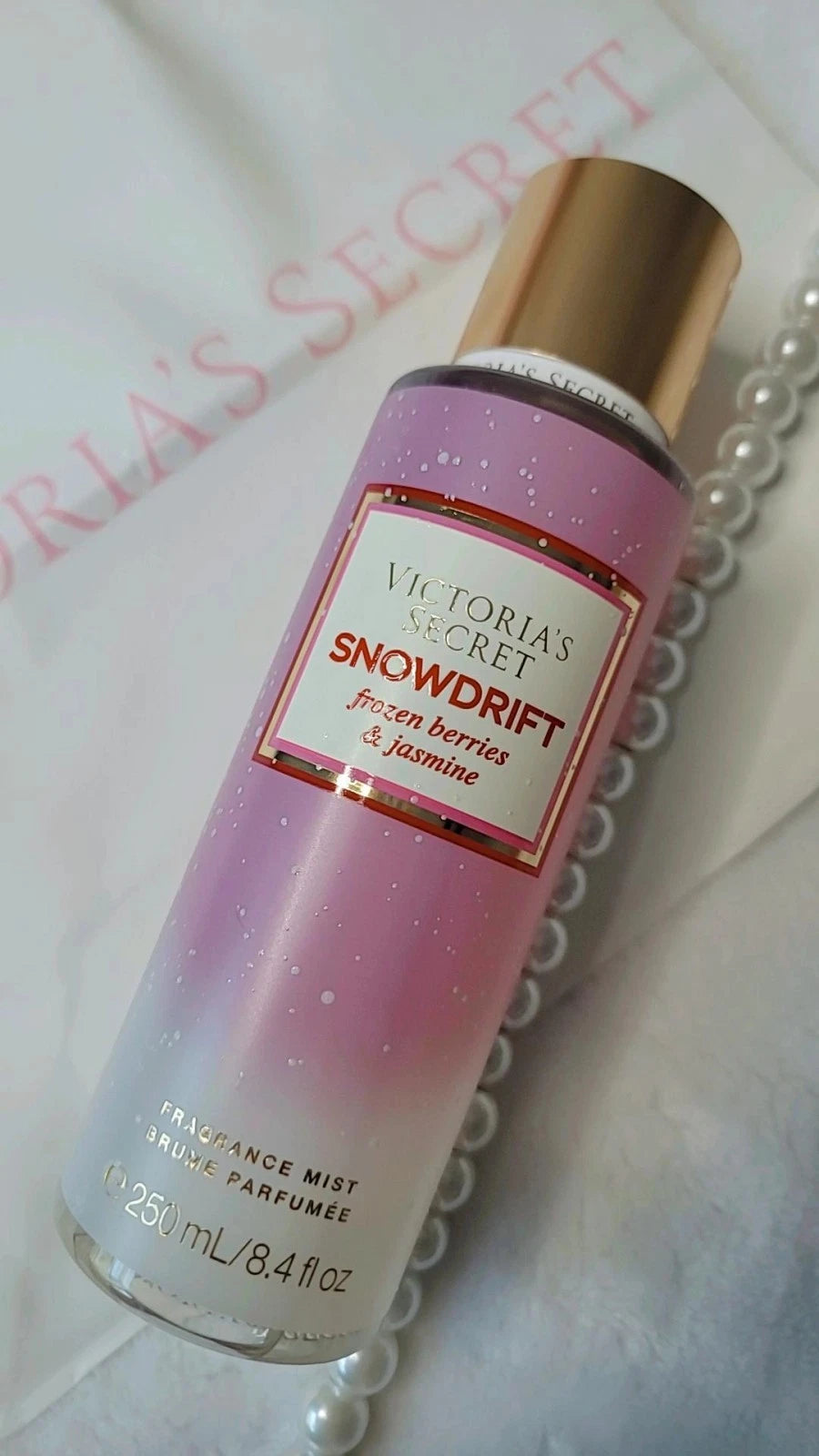 Victoria's Secret Splash Snowdrift Frutas Vermelhas Congeladas e Jasmim 250ml