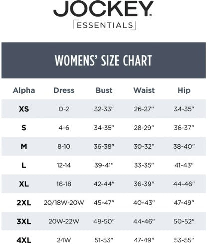 Jockey Essentials Women's Slimming Cool Touch High Waist Brief